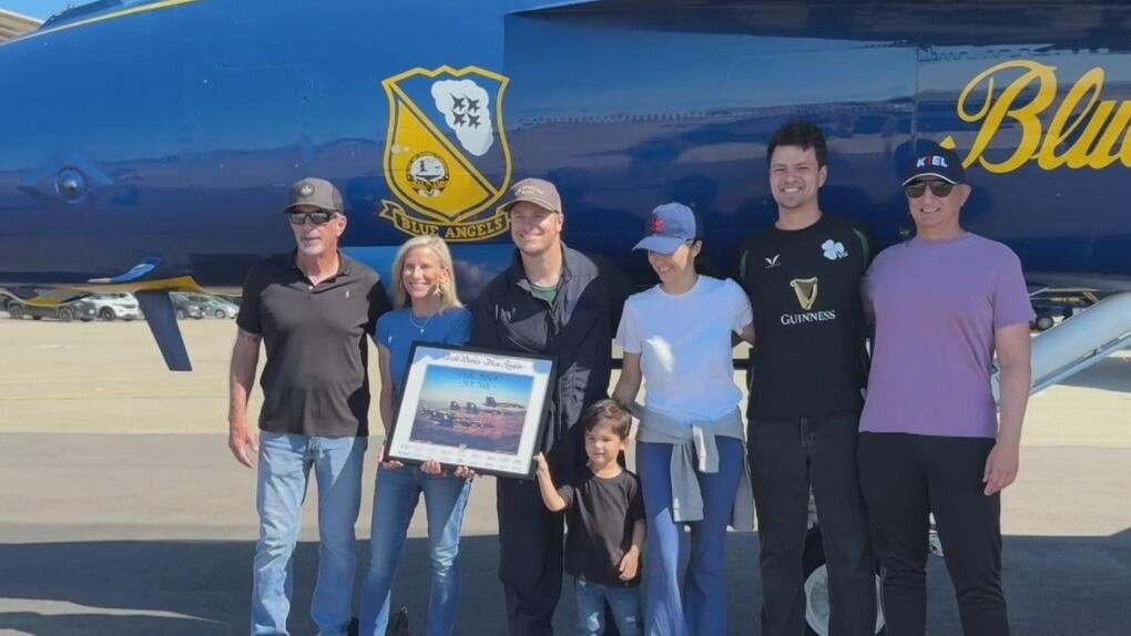 Glens Academy soccer club exec chosen for U.S. Navy Blue Angels flight — CBS Bay Area (KPIX), Walnut Creek Arts news