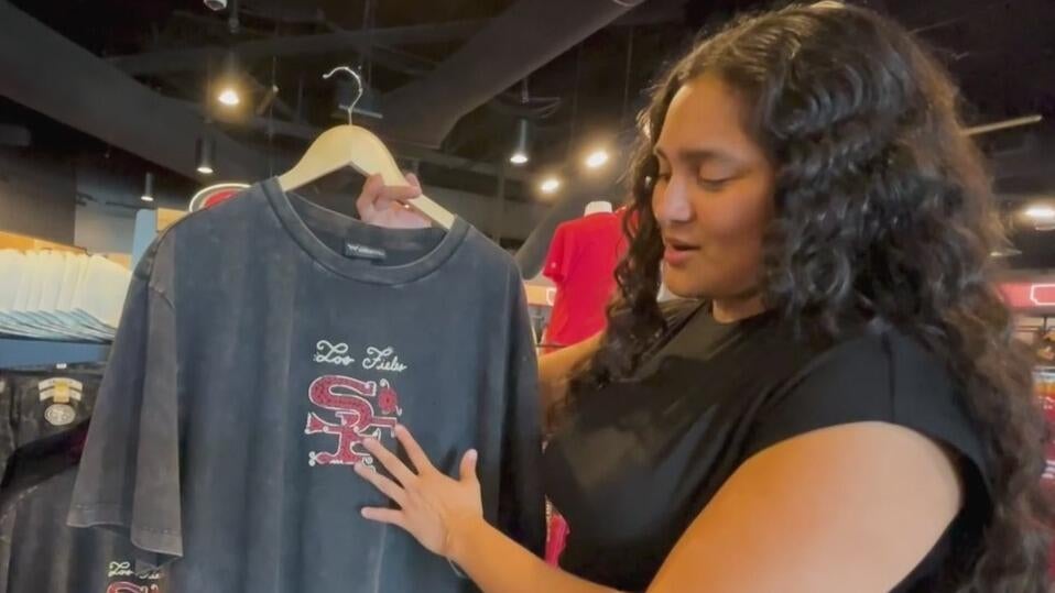 San Francisco 49ers unveil Latino Heritage Collection of team merchandise for "Los Fieles" — CBS Bay Area (KPIX), Walnut Creek Sports news