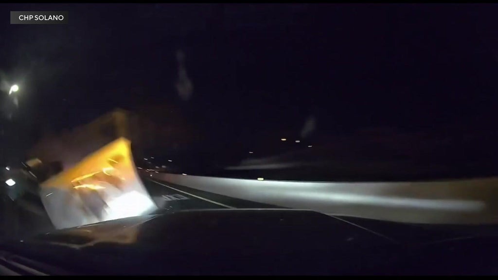 Video shows Tesla hit CHP car on I-80 in Fairfield; driver says he slept with Full Self-Driving on — CBS Bay Area (KPIX), Walnut Creek Technology news