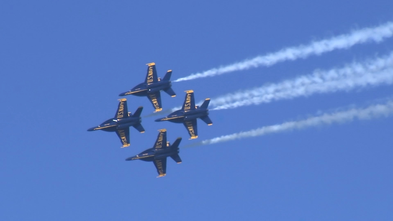 Blue Angels roar back over San Francisco Bay after Friday fog delay
— ABC 7 Bay Area, Walnut Creek Arts news
