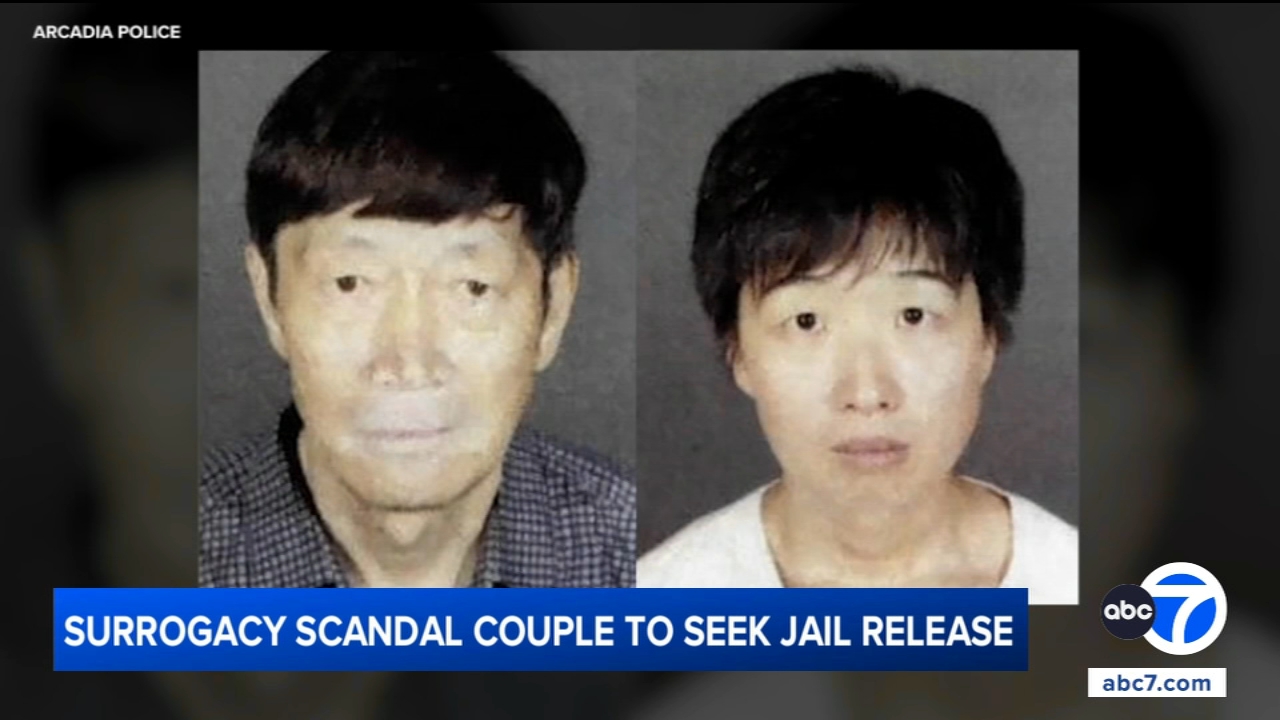 California couple accused in surrogacy scandal to seek release from jail, attorneys say
— ABC 7 Bay Area, Walnut Creek Community news
