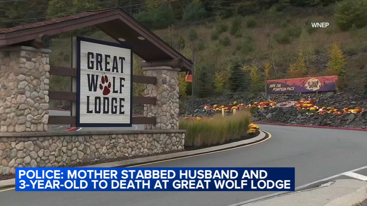 Great Wolf Lodge homicide: Metallica Rose Harrison accused of stabbing husband Charles Harrison, son to death at family resort in the Poconos in Scotrun, Monroe County, Pennsylvania
— ABC 7 Bay Area, Walnut Creek Community news