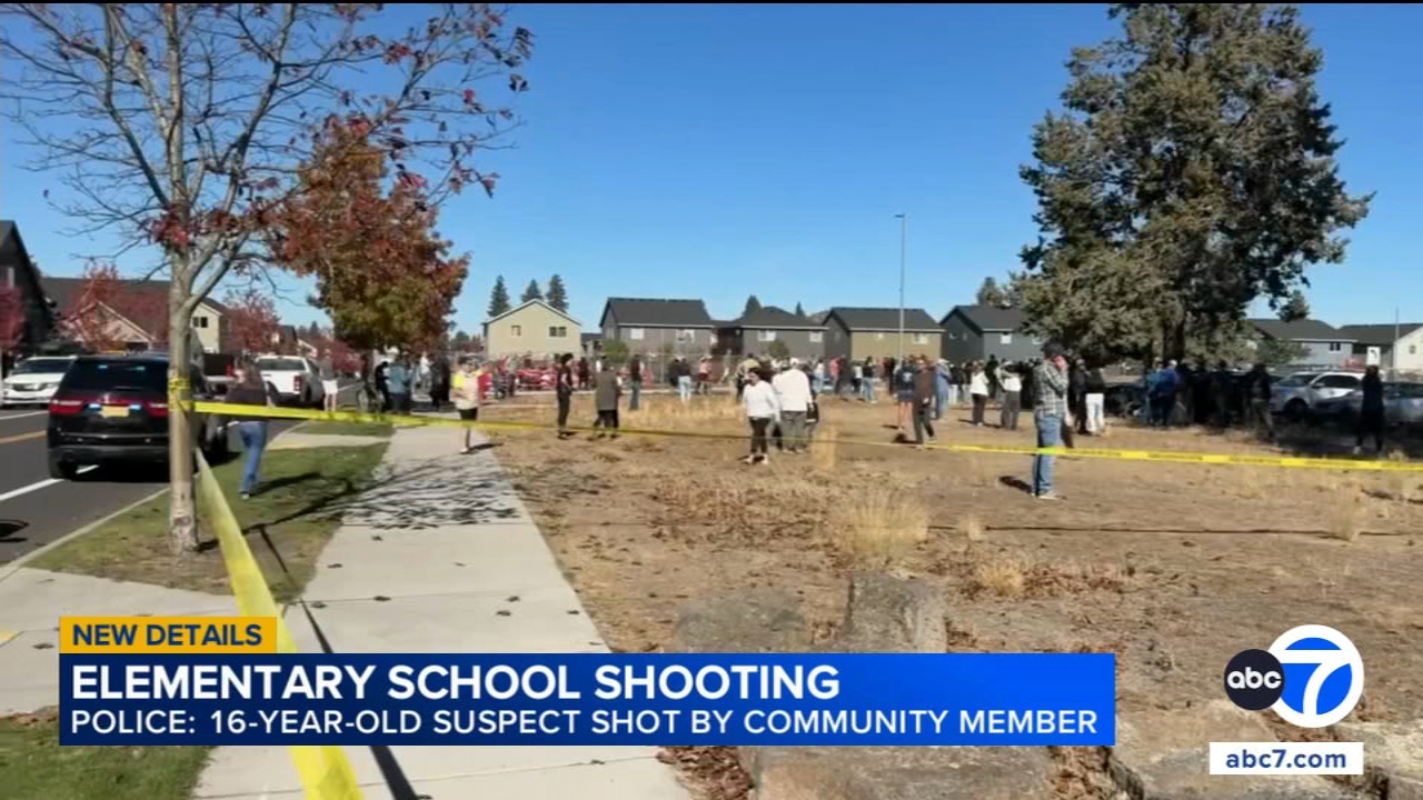 3 children, 1 teacher killed in shooting at Bend, Oregon elementary school; teen shooter also dead: Police
       — ABC 7 Bay Area, Walnut Creek Schools news