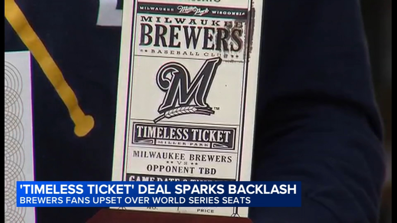 Brewers 'Timeless Ticket' holders say the team isn't fully honoring deal for World Series seats
— ABC 7 Bay Area, Walnut Creek Schools news