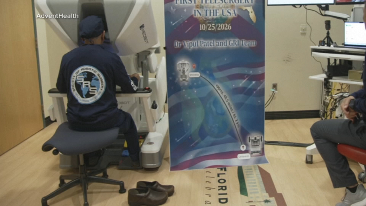 Doctor performs surgery on patient at hospital 35 miles away using robotics
— ABC 7 Bay Area, Walnut Creek Health news
