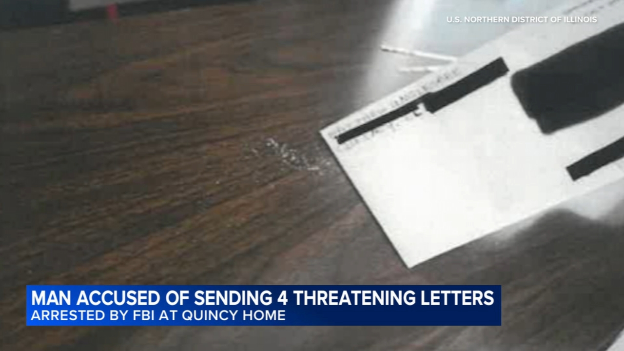 Man who allegedly sent white substance to members of Congress put his address on envelopes: DOJ
       — Walnut Creek Community news