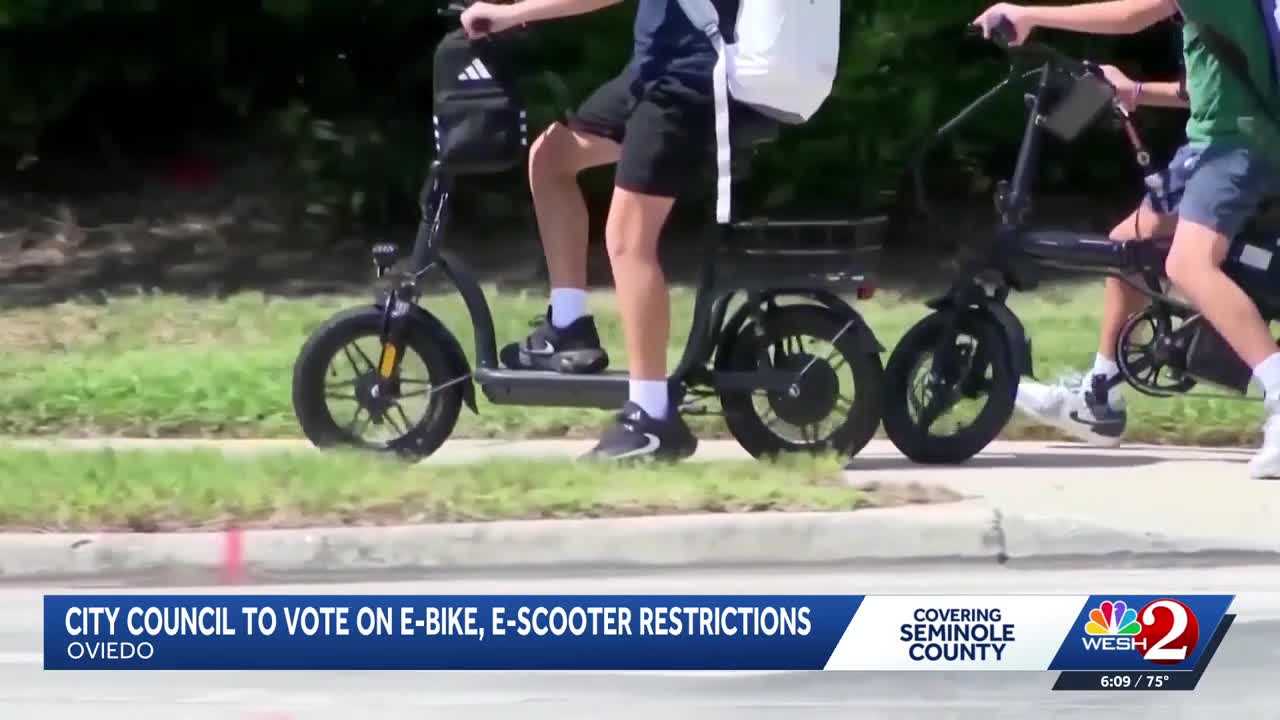 Oviedo city council to vote on micromobility rules to improve sidewalk safety — WESH 2 Orlando, Walnut Creek Government news