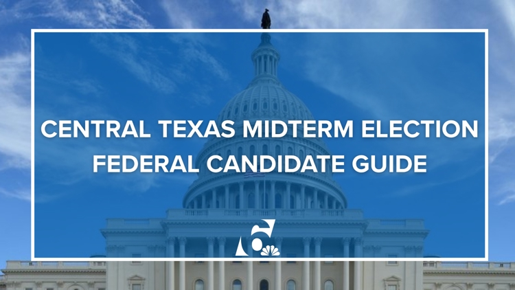 Federal Ballot Guide: Who is on the ballot for Congress and U.S. Senate in Central Texas — KCEN (Central Texas), Walnut Creek Community news