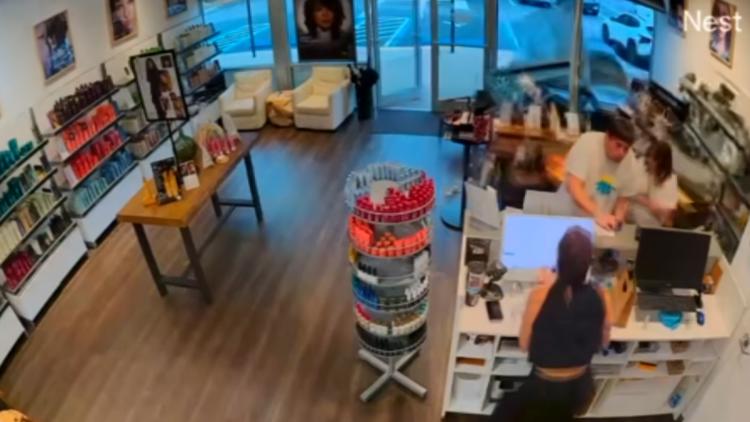 Couple survives being hit by car that crashed through a Jacksonville hair salon — First Coast News Local, Walnut Creek Community news