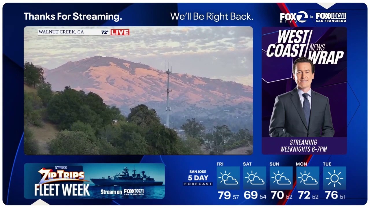 West Coast News Wrap Live — KTVU FOX 2 Bay Area, Walnut Creek Community news