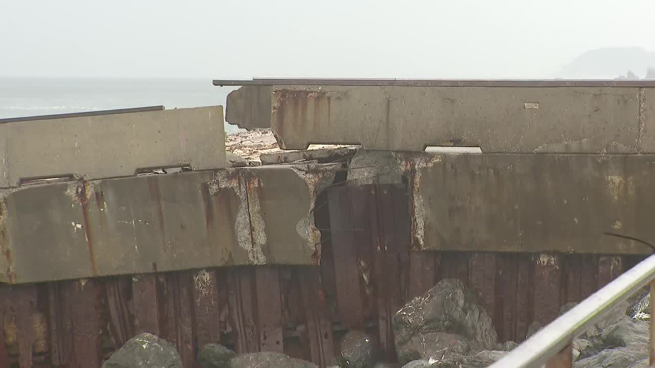 Crews begin to repair crumbling Pacifica Pier — KTVU FOX 2 Bay Area, Walnut Creek Community news