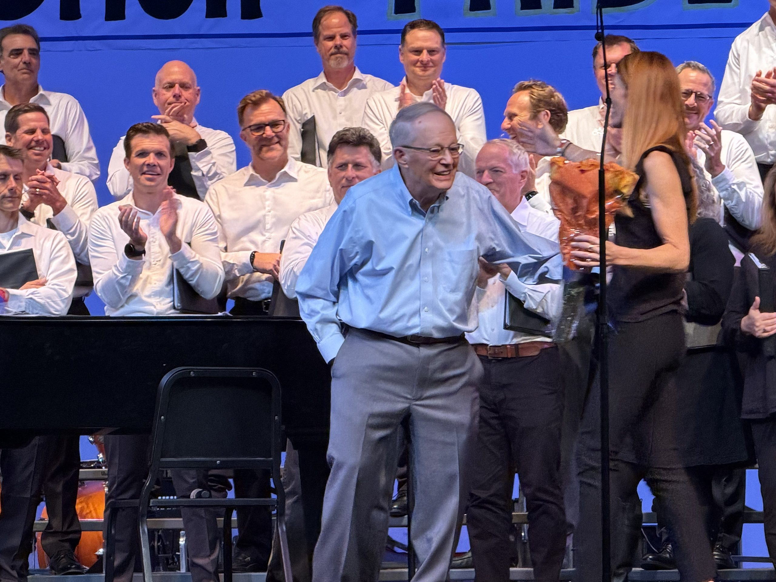 Dozens join legendary 87-year-old Bay Area choir director for impressive reunion performance — KTVU FOX 2 Bay Area, Walnut Creek Arts news