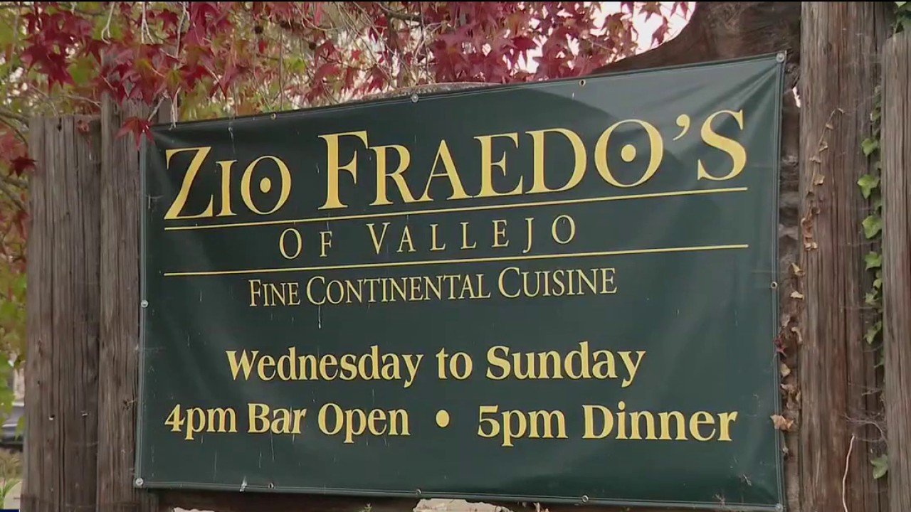 Zio Fraedo’s waterfront restaurant to close Vallejo location after 20 years — KTVU FOX 2 Bay Area, Walnut Creek Dining news