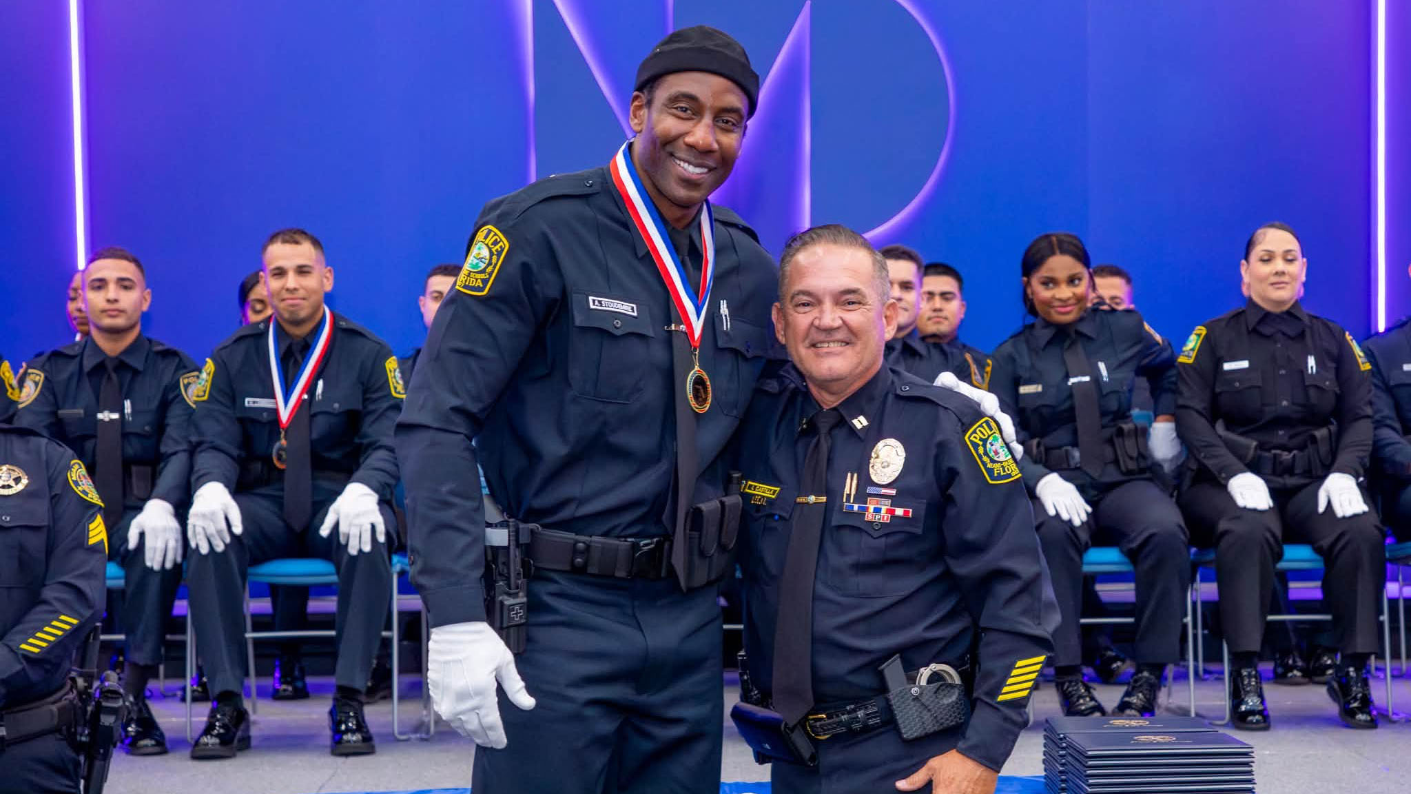 NBA hall of famer Amar'e Stoudemire begins new career as Florida police officer — KTVU Sports, Walnut Creek Sports news